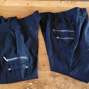 2 pairs Bikercore Moto Ponte pants